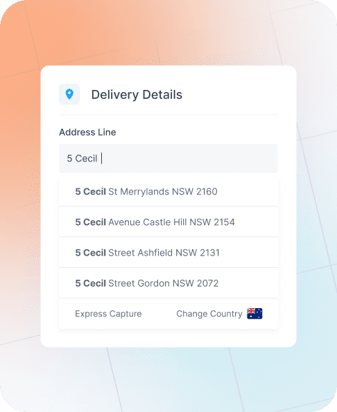 Real Time Australian Online Address Verification Tool