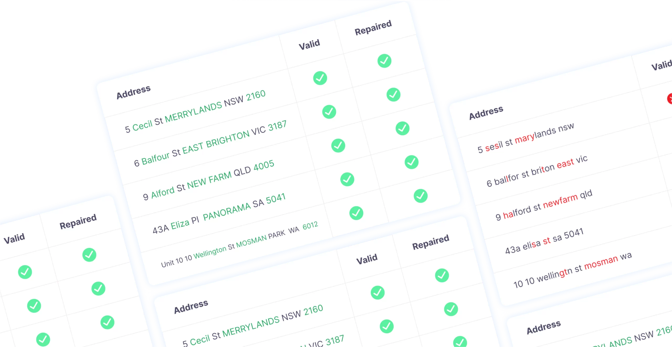 Address Validation - Improve Existing Data