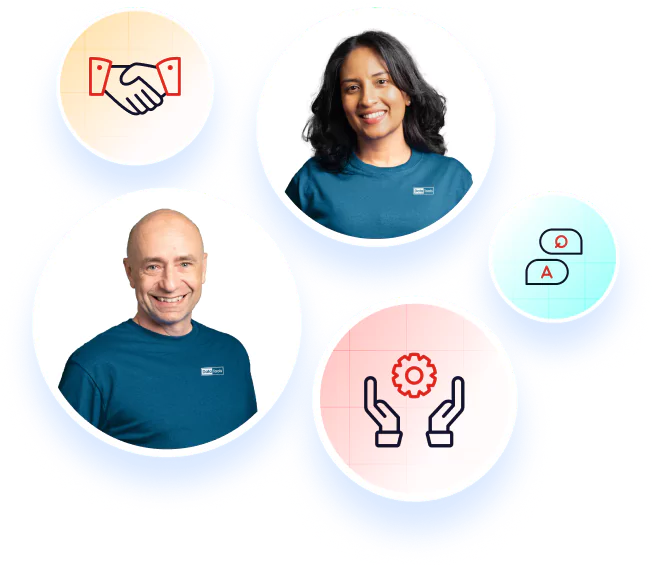 Bubble Image showing 'DataTools Customer Support'